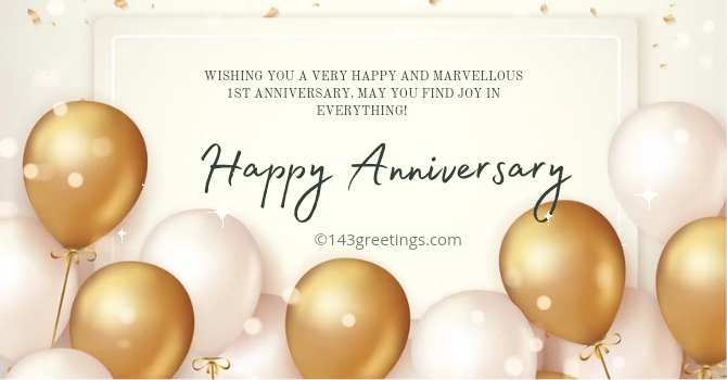 1st anniversary wishes for brother